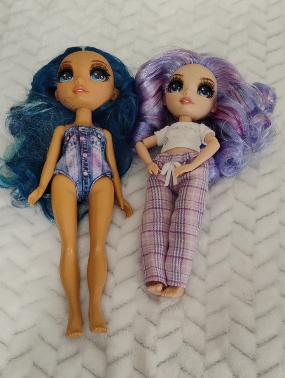 Rainbow High Dolls in Teal and Purple Hair - Play Dolls